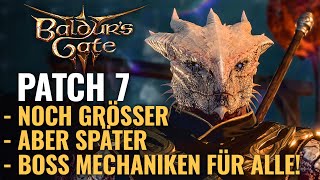 Baldurs Gate 3 Patch 7 Größer als gedacht  aber auch mit Verspätung  Update Deutsch [upl. by Daren]