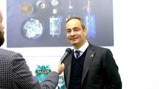 Intervista a Elvio Bonollo a Vinitaly rilancio di Ballor e la grappa glamour [upl. by Fletch]