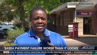 Social Grants  Sassa payments failure worse than it looks [upl. by Shanon273]