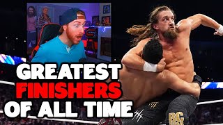 GREATEST WRESTLING FINISHERS OF ALL TIME FinisherMania 7 [upl. by Web]