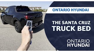 Hyundai Santa Cruz Truck Bed  Ontario Hyundai [upl. by Tenneb80]