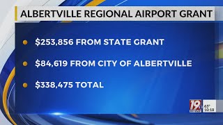 Albertville Regional Airport Grant  November 2 2024  News 19 at 10 pm  Weekend [upl. by Euell]