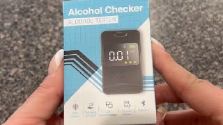 Super nice Breathalyzer Professional Grade Accuracy Alcohol Analyzer Review [upl. by Itida]