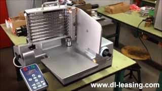 DL Leasing Meat Processing Machinery  Graef automatic meat slicer 802 H [upl. by Trilly]