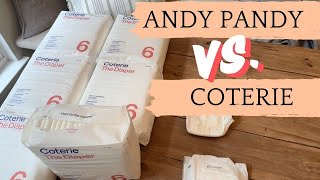 COTERIE Vs ANDY PANDY Diaper LEAK Test and review [upl. by Drawyeh]