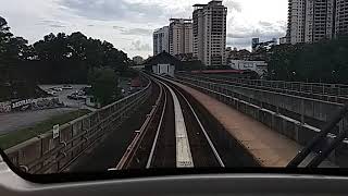 Kelana Jaya Line  Bombardier Innovia Metro 300 Ride From Gombak To Ampang Park [upl. by Hoenack]