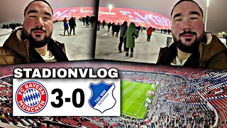 BAYERN DOMINIERT HOFFENHEIM KLAR 🔥 FC Bayern München vs TSG Hoffenheim  Stadionvlog [upl. by Savdeep]