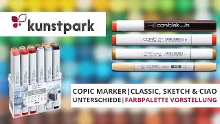 COPIC Marker  Sketch  ciao  Classic  Farbpalette Vorstellung 🎨 [upl. by Akeemaj542]