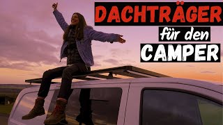 Individueller Dachgepäckträger für den CAMPER  Dachträger Montage an einem Vito Camper Ausbau [upl. by Anihs]