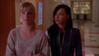 Glee Santana calls Brittany her lady knight in shining armour 6x06 [upl. by Akirret297]