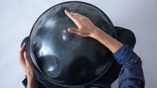 New Handpan lesson by Pasha Aeon F Pygmy scale 2018 [upl. by Gnep]