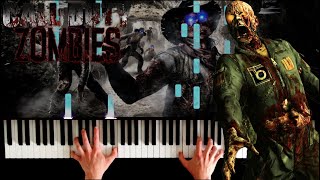 Black Ops 1  Damned  Piano  MIDI [upl. by Melodie363]