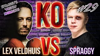 Lex Veldhuis KNOCKS OUT Spraggy [upl. by Idahs]