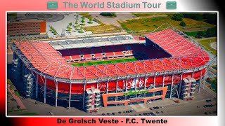 De Grolsch Veste Arke Stadion  FC Twente  The World Stadium Tour [upl. by Lovel]