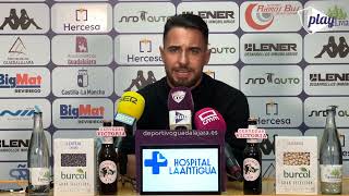 Jesús Arribas técnico del Rayo Majadahonda después de la derrota de su equipo 30 [upl. by Peonir]