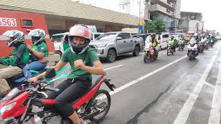 Protect Inday Sara Duterte Motorcade in Davao City [upl. by Llenrub]