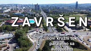 Završen Novi Kružni Tok na NbgBežanijska Kosa ukrštanje Autuputa i Partizanske Avijacije [upl. by Stempien47]