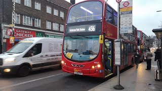 Route 436 Lewisham Shopping Centre  New Cross Gate  WHV3 [upl. by Joacima722]