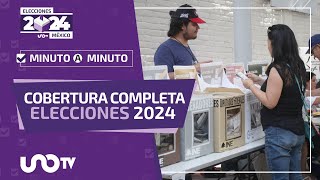 Elecciones en México 2024 Toda la cobertura de la jornada electoral por unotv [upl. by Assedo]