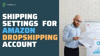 Shipping Setting for Dropshipping Amazon Seller Account of PAKISTAN amp USA account  Handling Time [upl. by Mure]