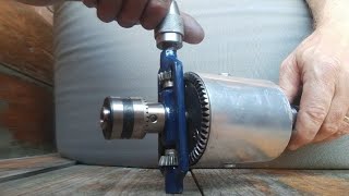 Part 20 From angle drill to differential for a Homemade RC Raminator Monstertruck 4x4 49 cc [upl. by Swain]