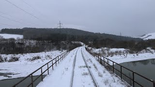 Cabview 4K 813 1157 REX 8361 quotBeliansky Expressquot Plaveč  PopradTatry  sound  14012024 [upl. by Arraes249]