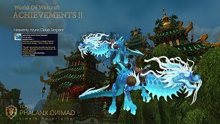 Heavenly Azure Cloud Serpent from Lord of the Reins Achievement [upl. by Terry]