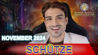 SCHÜTZE MONATSHOROSKOP NOVEMBER 2024 ZEHNSTERN ASTROLOGIE [upl. by Sirahc]