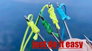 Fishing Knot Skills 10 Fishing Knots For Hooks Swivels Lures [upl. by Waddington]