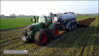 Gülle einarbeiten mit FENDT 939 amp WIENHOFF TRIDEM ► AGRARTEAM Allhusen Hüneke [upl. by Ffirahs]