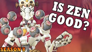 Why Zenyatta is POWERFUL in Season 8  Overwatch 2 Gameplay [upl. by Eiramanig777]