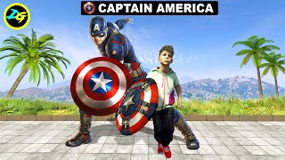 Adopted By CAPTAIN AMERICA in GTA 5 [upl. by Charity691]