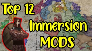 Top 12 Immersion Mods for Crusader Kings 3 CK3 Mods [upl. by Ayekin]