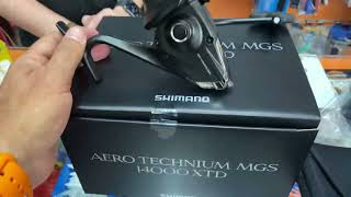 CARRETE SHIMANO AERO TECHNIUM MGS 14000 XTD [upl. by Aicenek]