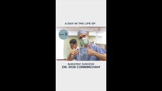 Day in the Life of Bariatric Surgeon Dr Rob Cunningham morning PART 2 [upl. by Langille]