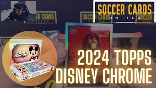 2024 Topps Chrome Disney Hobby Box Opening and Review  Hunting Walt Disney Cut Autographs [upl. by Ailehc]