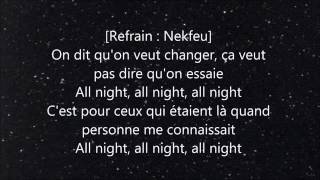 Lyrics Nekfeu feat 86 Joon  7 77 AM PAROLES [upl. by Poirer]