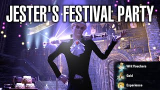 Jesters Festival XP Party 🎉 The Elder Scrolls Online [upl. by Mcleod796]