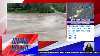 Rumaragasang baha nararanasan sa ibat ibang bahagi ng Bicol Region  Unang Balita [upl. by Nagap]