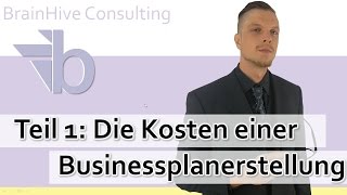 1 Businessplan erstellen lassen Kosten  Was kostet ein Businessplan [upl. by Hairabez]