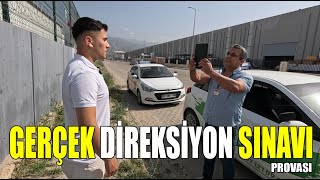 YİNE KRAL KOMİSYON DENK GELDİBİR GERÇEK DİREKSİYON SINAVI PROVASI DAHA [upl. by Nnalyrehc]