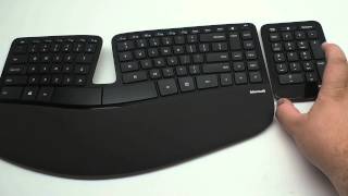 Microsoft Sculpt Ergonomic Keyboard [upl. by Irehc]