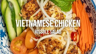 Vietnamese Chicken Rissole Salad [upl. by Walliw987]