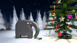 Lustiges Weihnachtsvideo mit Elefant [upl. by Gwyn]