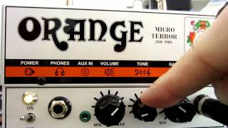 ORANGE MICRO TERROR 20 WATT GUITAR AMPLIFIER [upl. by Adlemi]