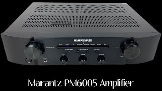 Marantz PM6005 Stereo Integrated Amplifier with Digital Inputs [upl. by Olbap]