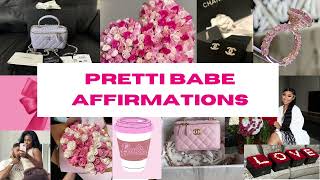 20 Positive Affirmations  Pretti Babe Approved Affirmations [upl. by Eiluj108]