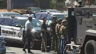 Shooting investigation evacuation underway after shooting along Howe Avenue in Sacramento [upl. by Hildie]