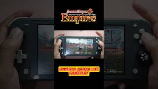 Dynasty Warriors 9 Empires Gameplay Nintendo Switch Lite switch gaming [upl. by Leahciam]