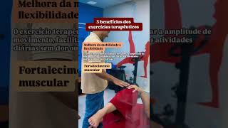 3 benefícios dos exercícios terapêuticos fisioterapia dicas curiosidades [upl. by Marcille]